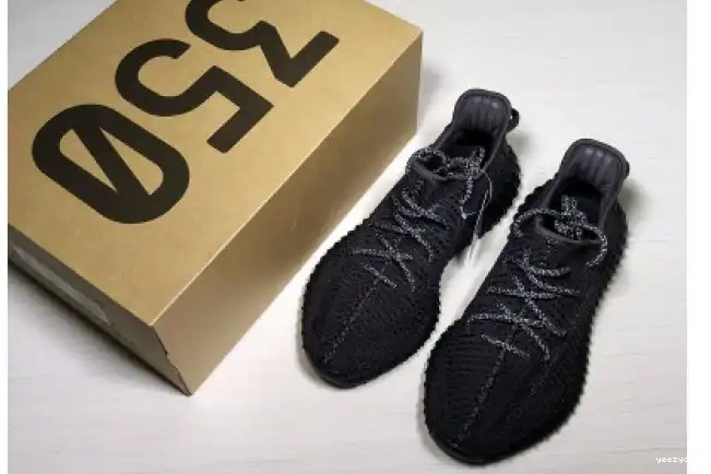 V2 MENS FU9006 350 YEEZY BLACK ADIDAS BOOST 0614
